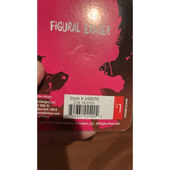 Lot of 6 Good Luck Figural Eraser  New - Picture 5 of 11